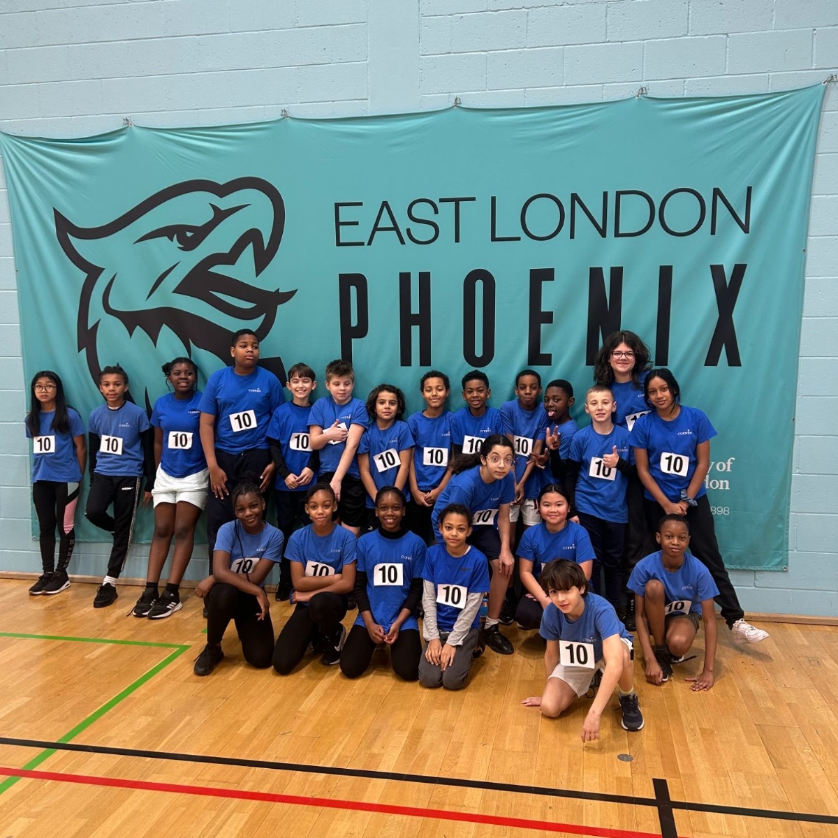 Curwen Primary School - Newham Schools sports hall athletics competition